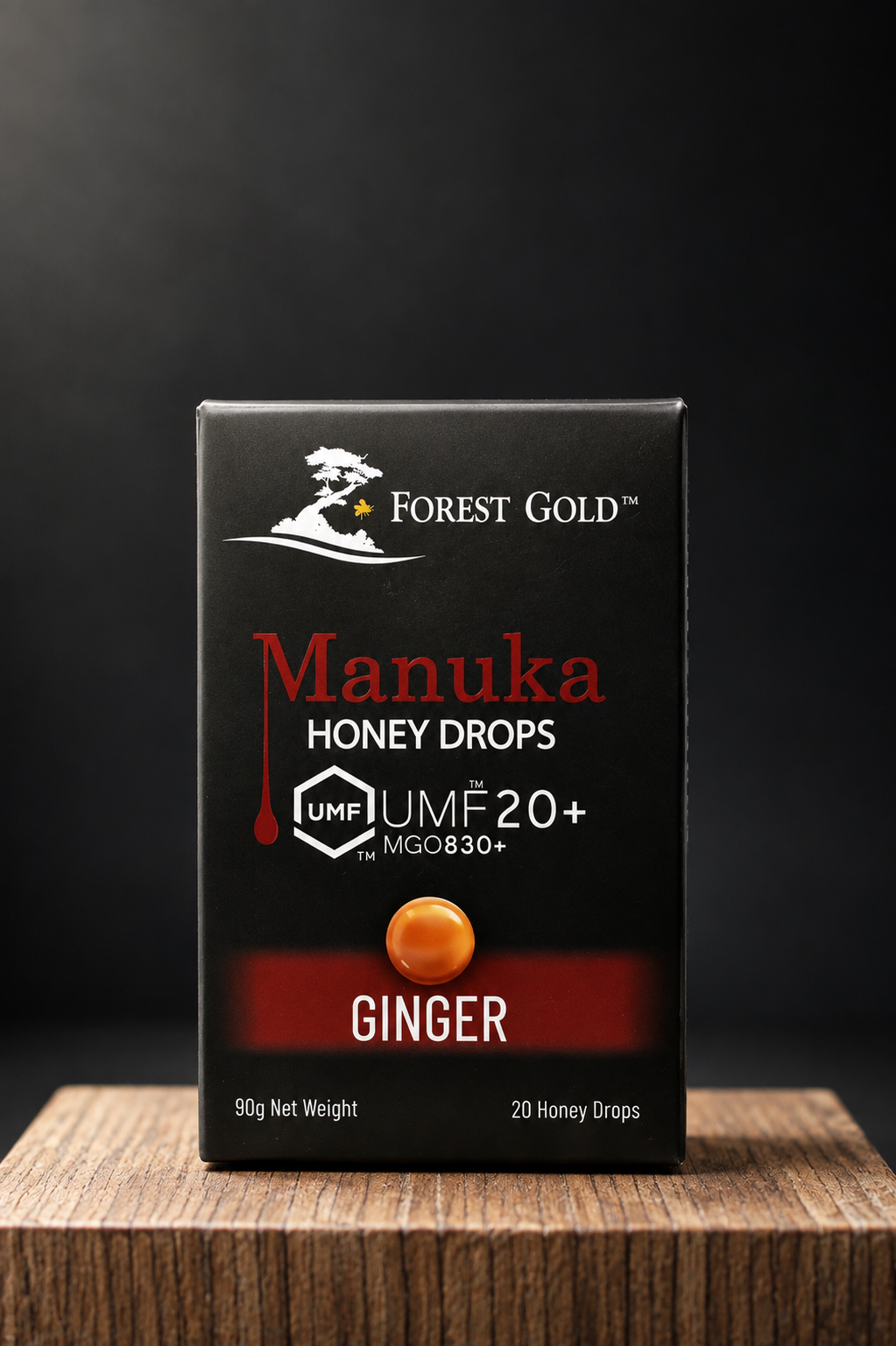 Manuka Honey Drops Ginger